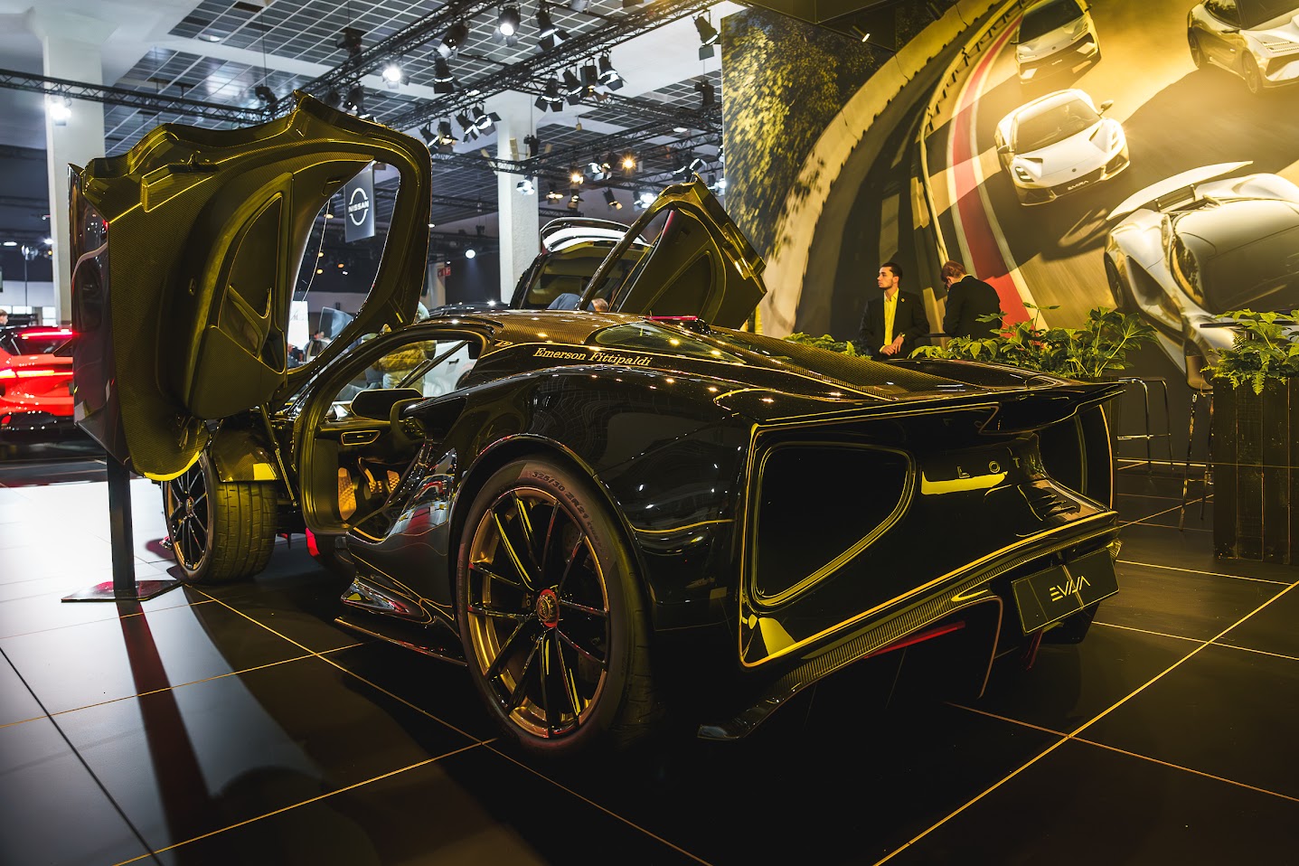 Brussels motor show report 2026 Lotus Evija