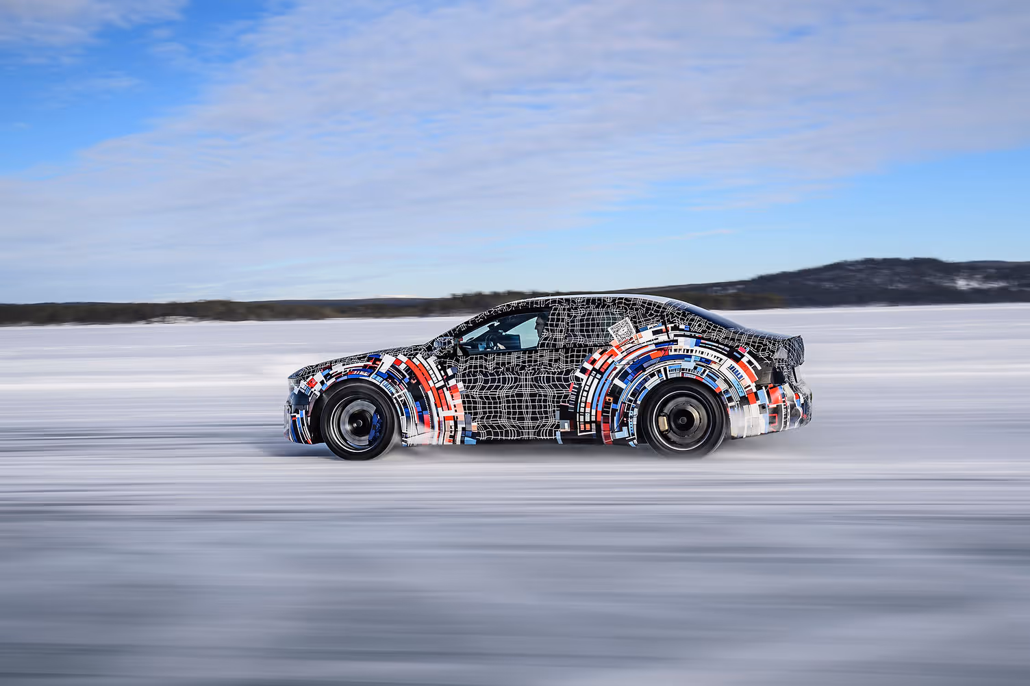 Electric M3 winter testing