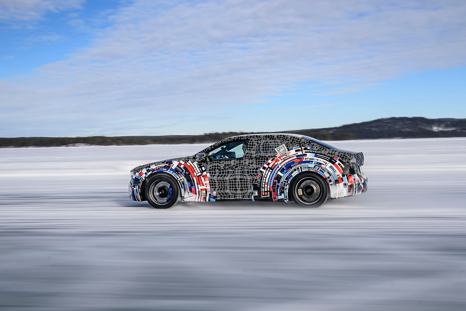 Electric M3 winter testing