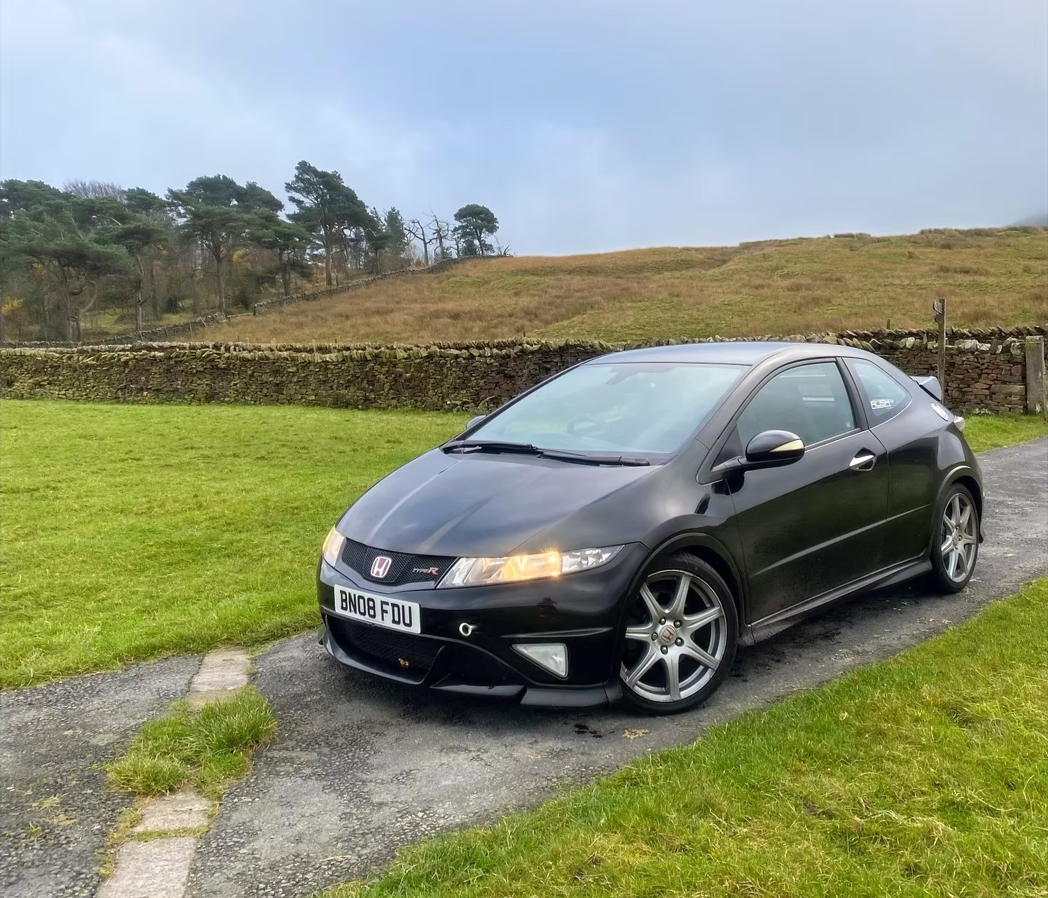 Black FN2 Civic Type R
