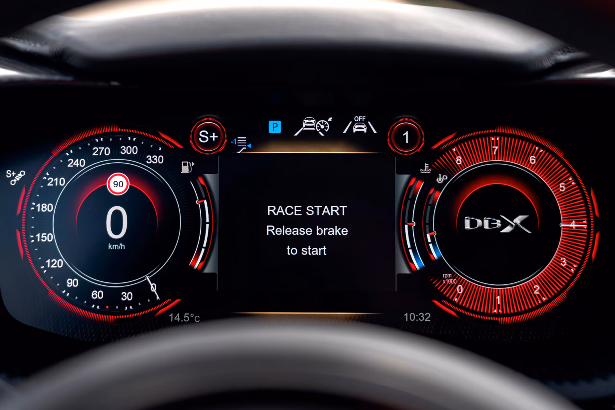 DBX 707 dials