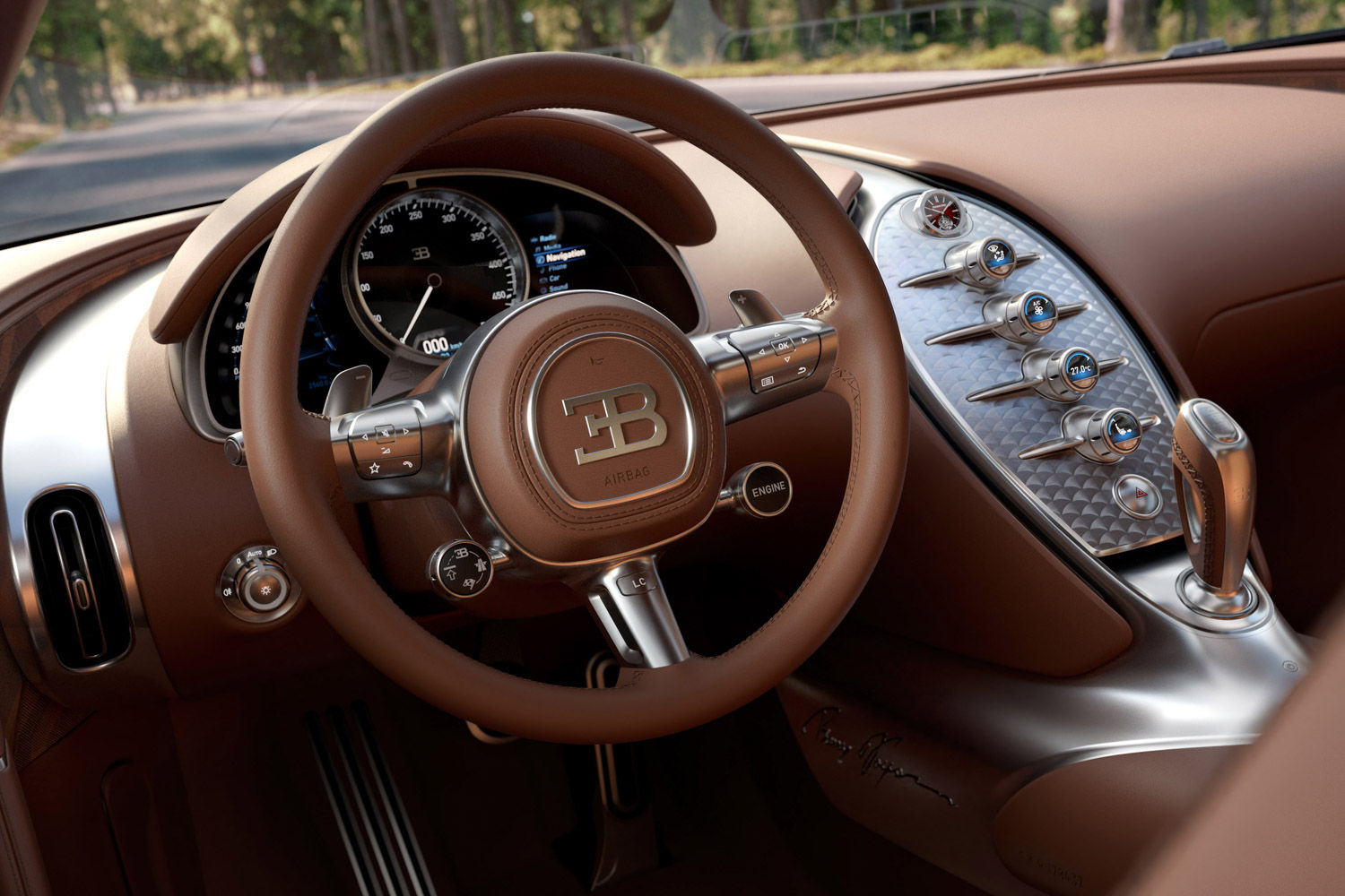 2026 Bugatti FKP Hommage - interior