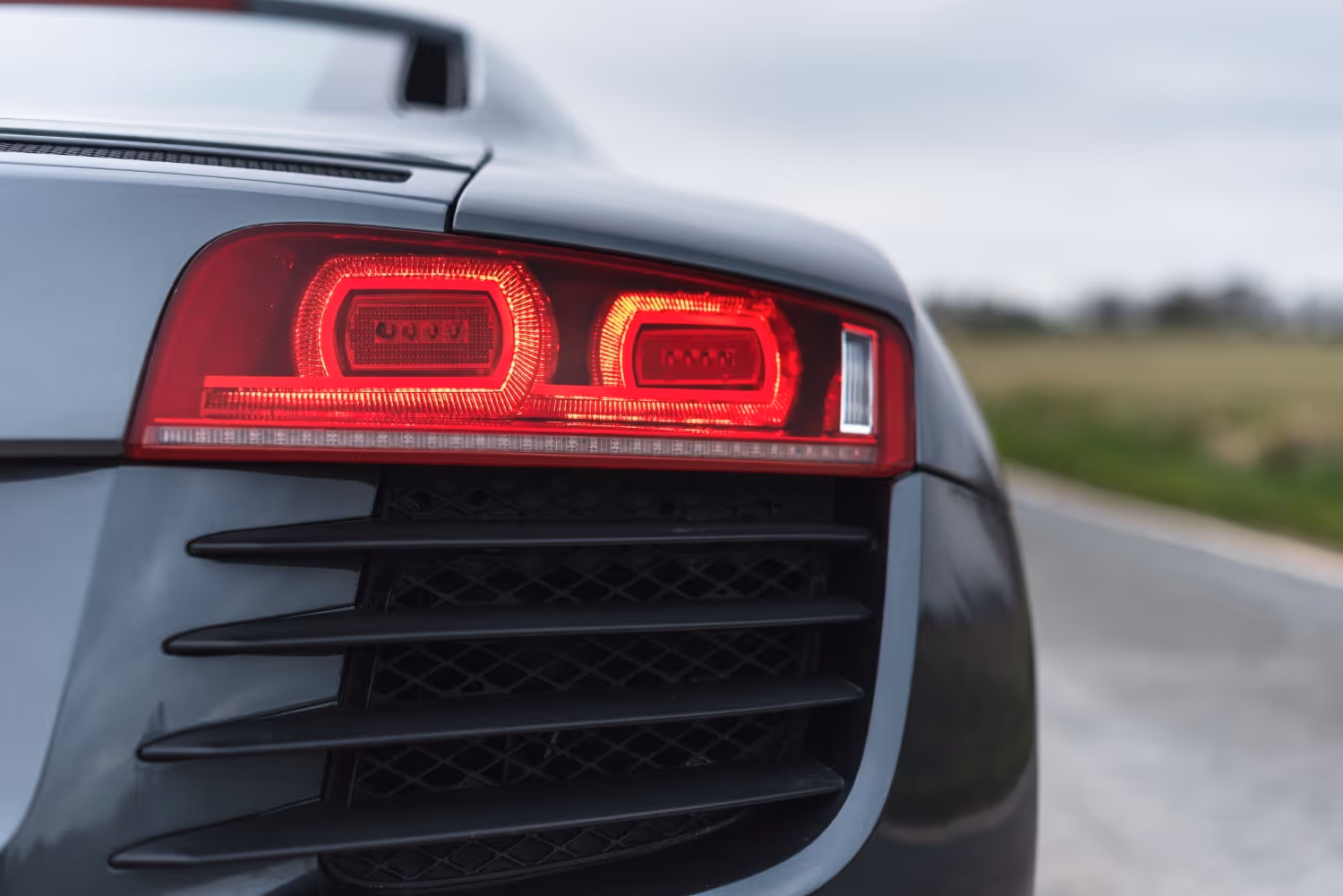 Audi R8 V8 engine – buying guide and reliability advice, rear LED lights detail shot
