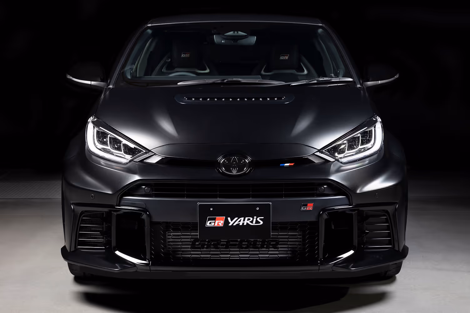 GR Yaris Ogier 9x front view with Aero Performance bodywork