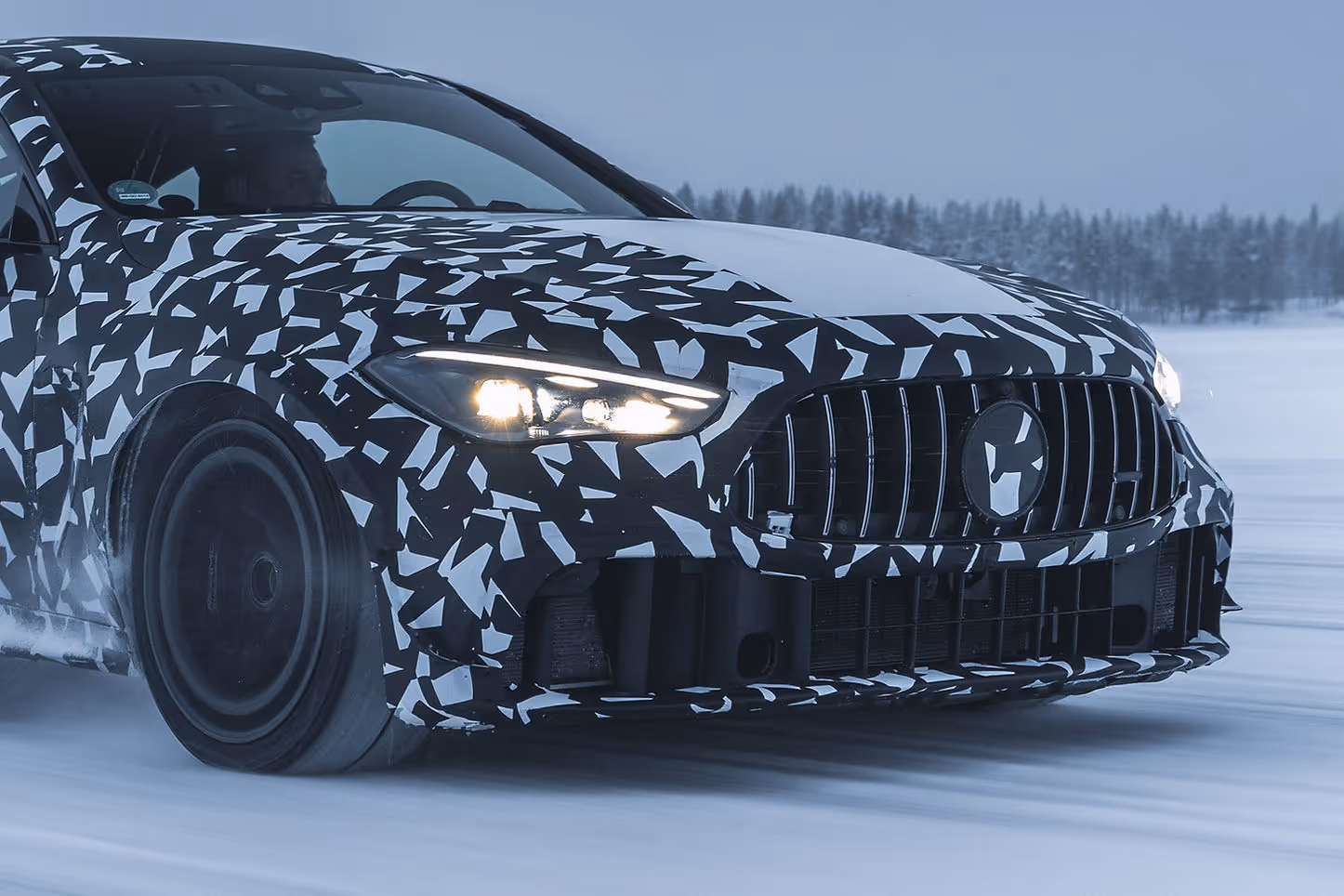 AMG Mythos CLE Prototype - bumper and grille detail