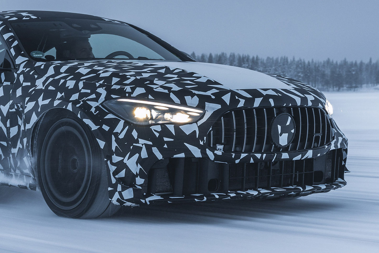 AMG Mythos CLE Prototype - bumper and grille detail