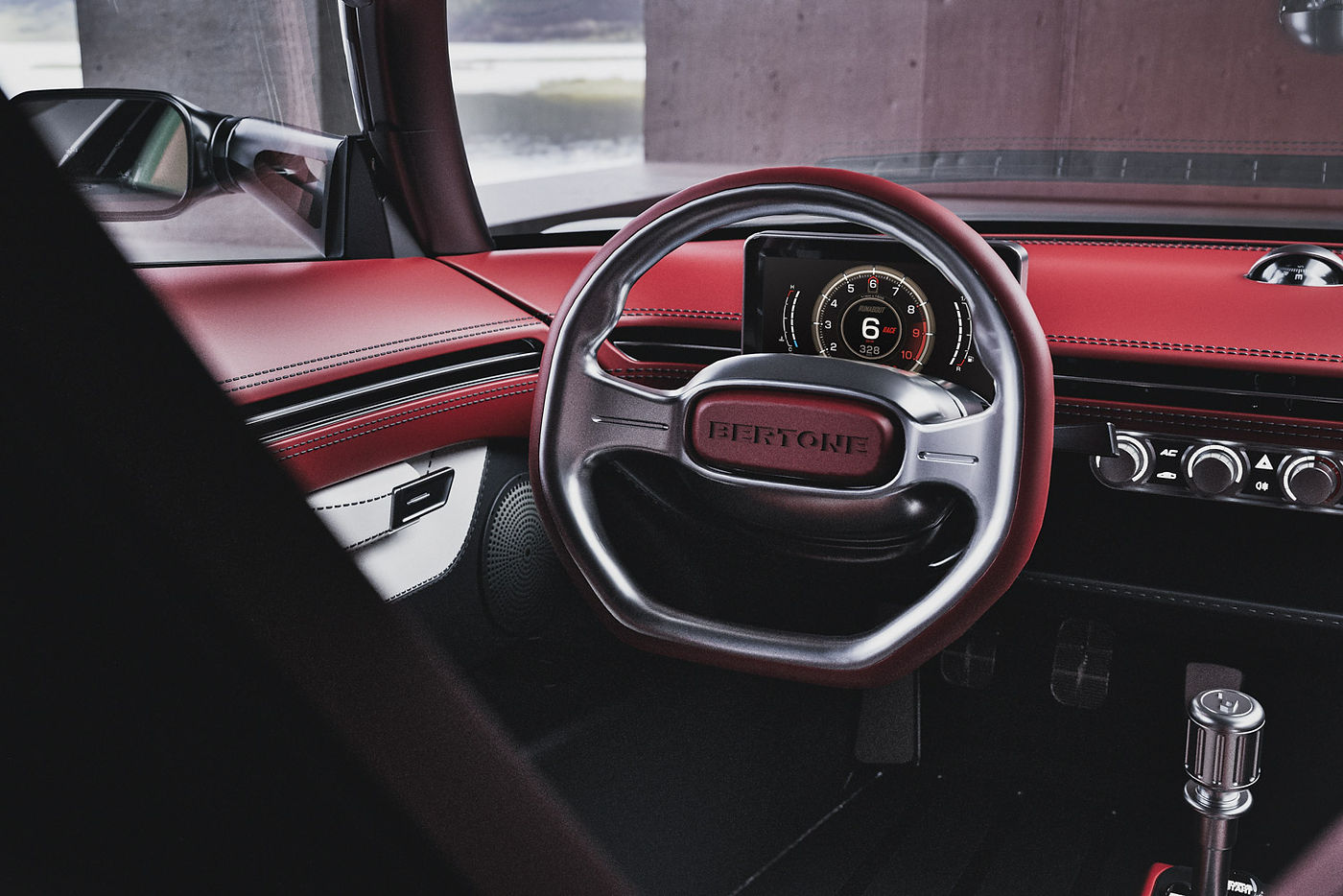 2026 Bertone Runabout - interior dashboard