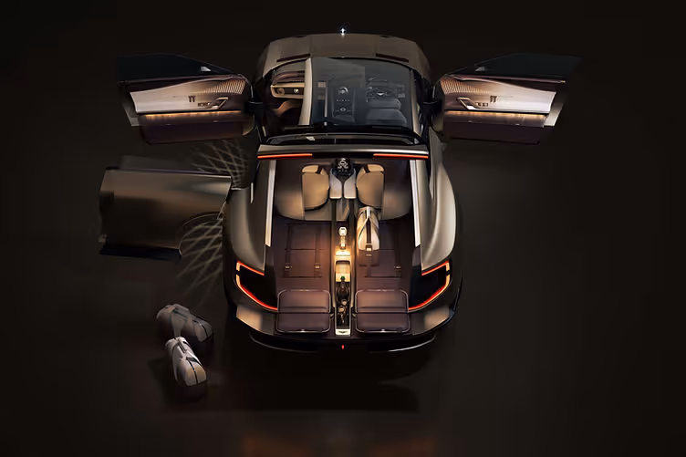 Bentley EXP 15 Concept - open doors