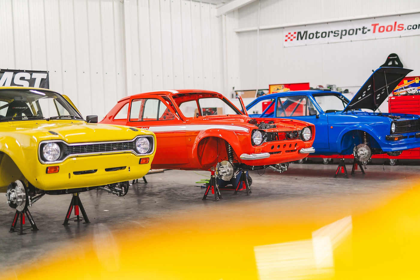 Cue the MST Sports, inspired by the narrow arched AVO and Escort RS road cars of the 1960s and 70s.