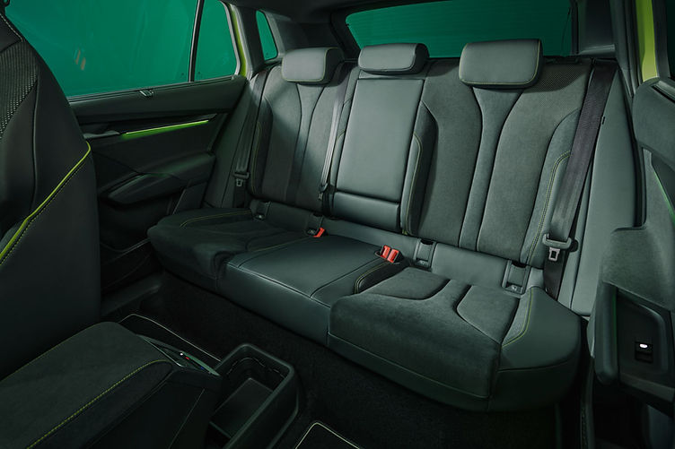2025 Skoda Elroq vRS rear seats