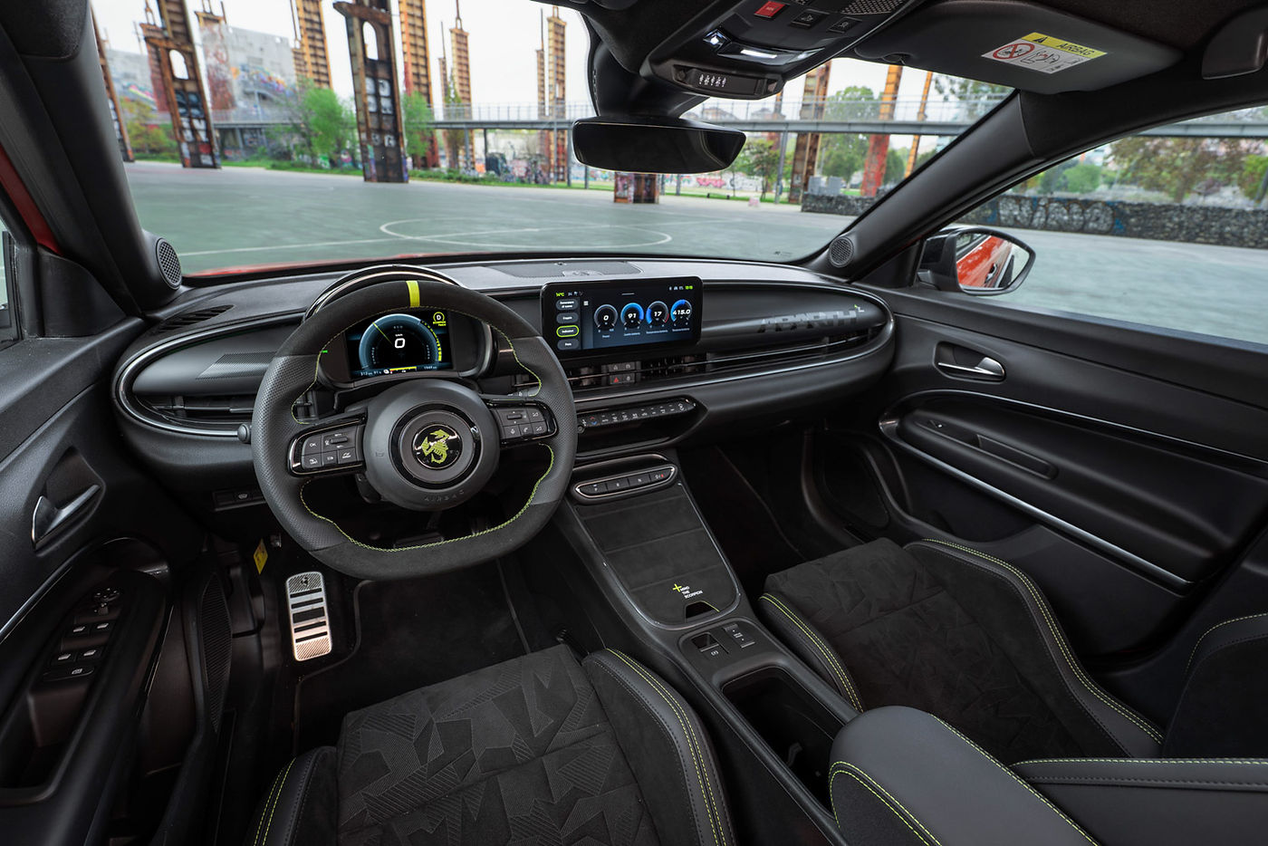 2026 Abarth 600e Competitzione - dashboard
