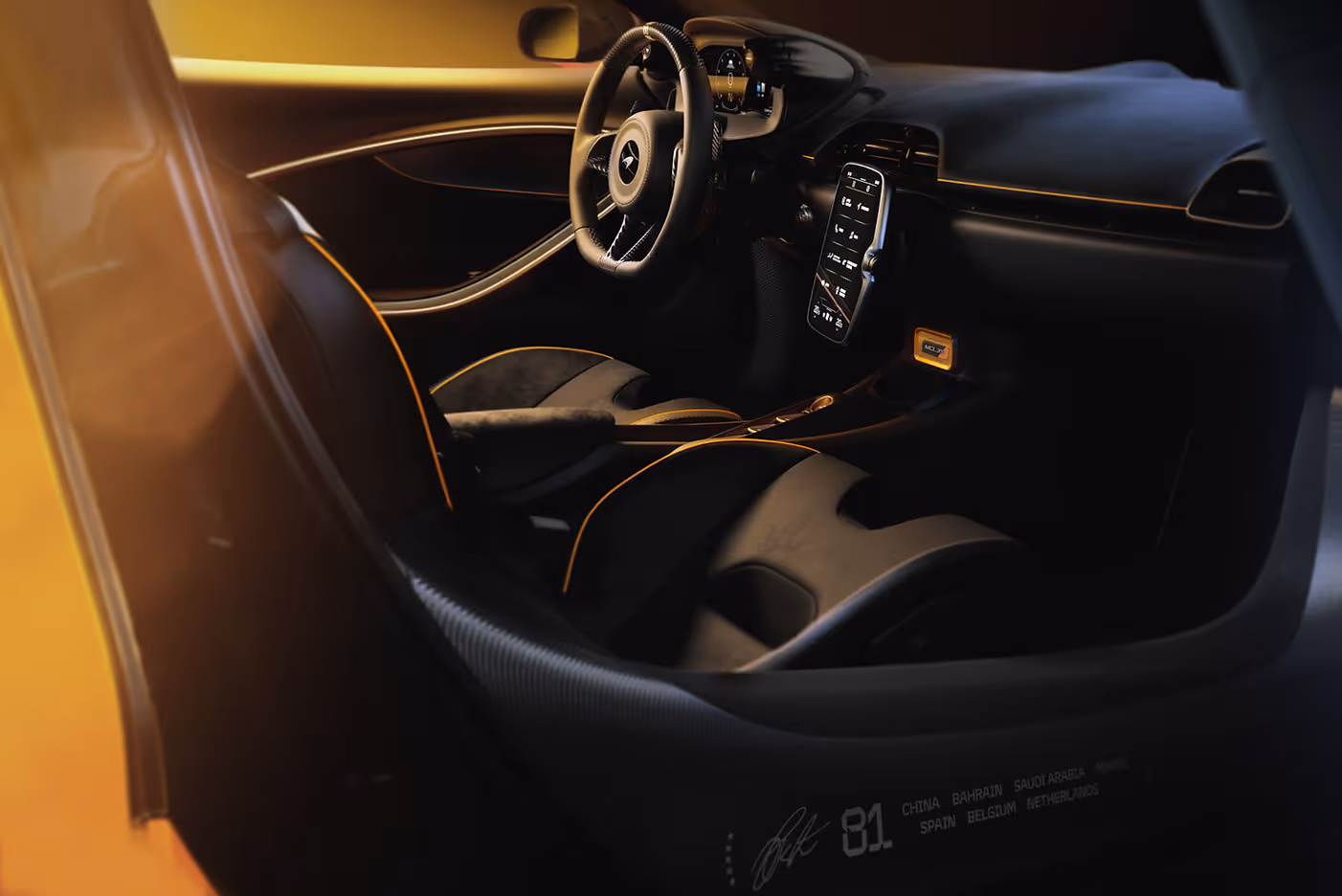 2026 McLaren Artura Spider MCL39 Championship Edition - cabin overview