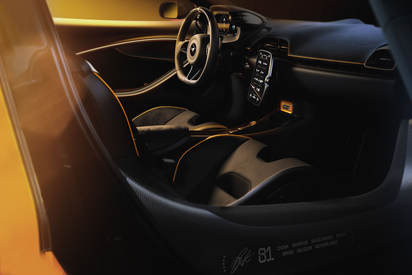 2026 McLaren Artura Spider MCL39 Championship Edition - cabin overview