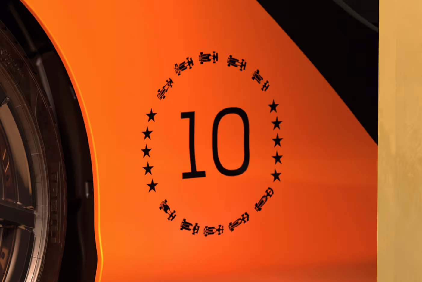 2026 McLaren Artura Spider MCL39 Championship Edition - championship winning cars detail