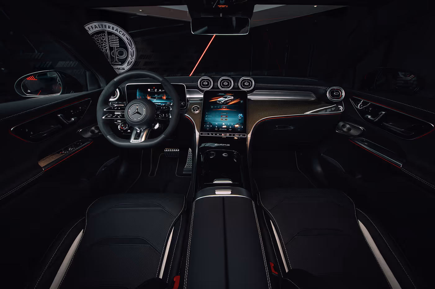 2026 Mercedes-AMG GLC 53 - infotainment overview