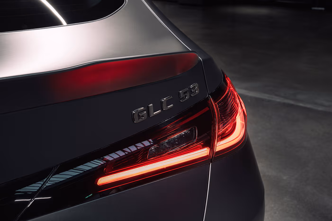 2026 Mercedes-AMG GLC 53 - bootlid badge detail