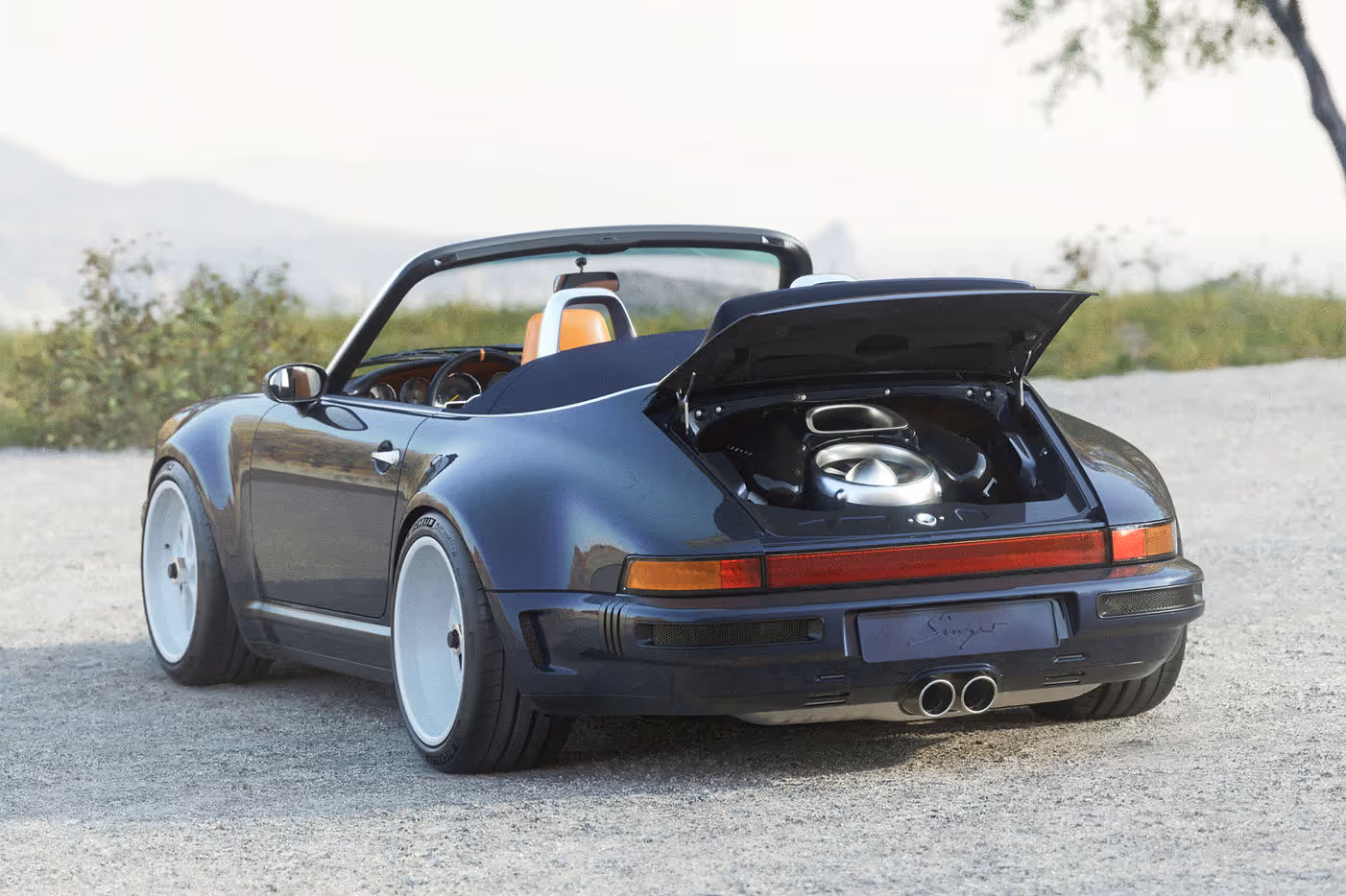 Singer Lops the Lid Off Its Wide-Body 930 Carrera Tribute 10