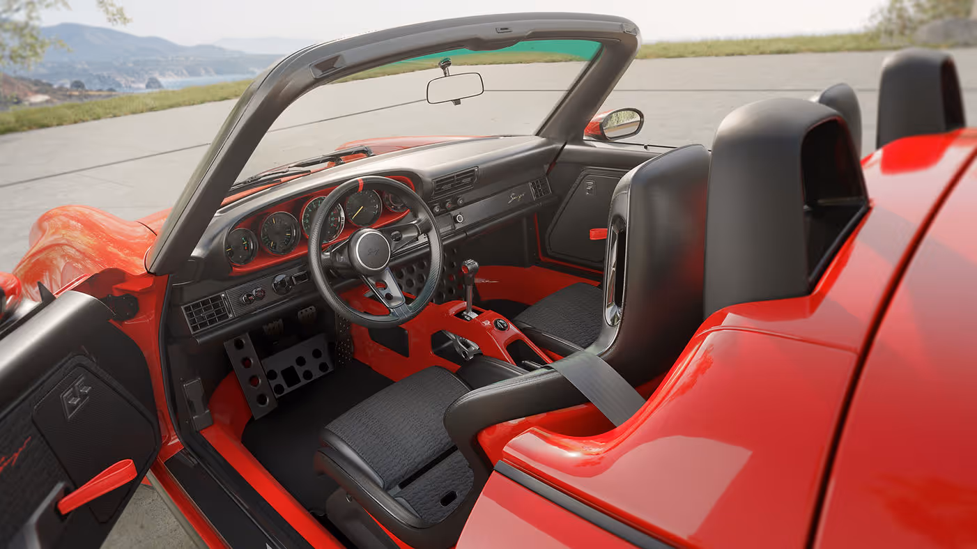 Singer Lops the Lid Off Its Wide-Body 930 Carrera Tribute - interior 4
