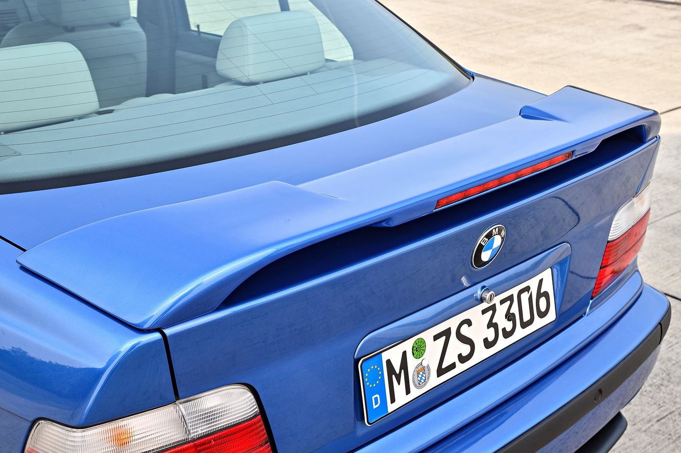 E36 M3 Evo boot spoiler