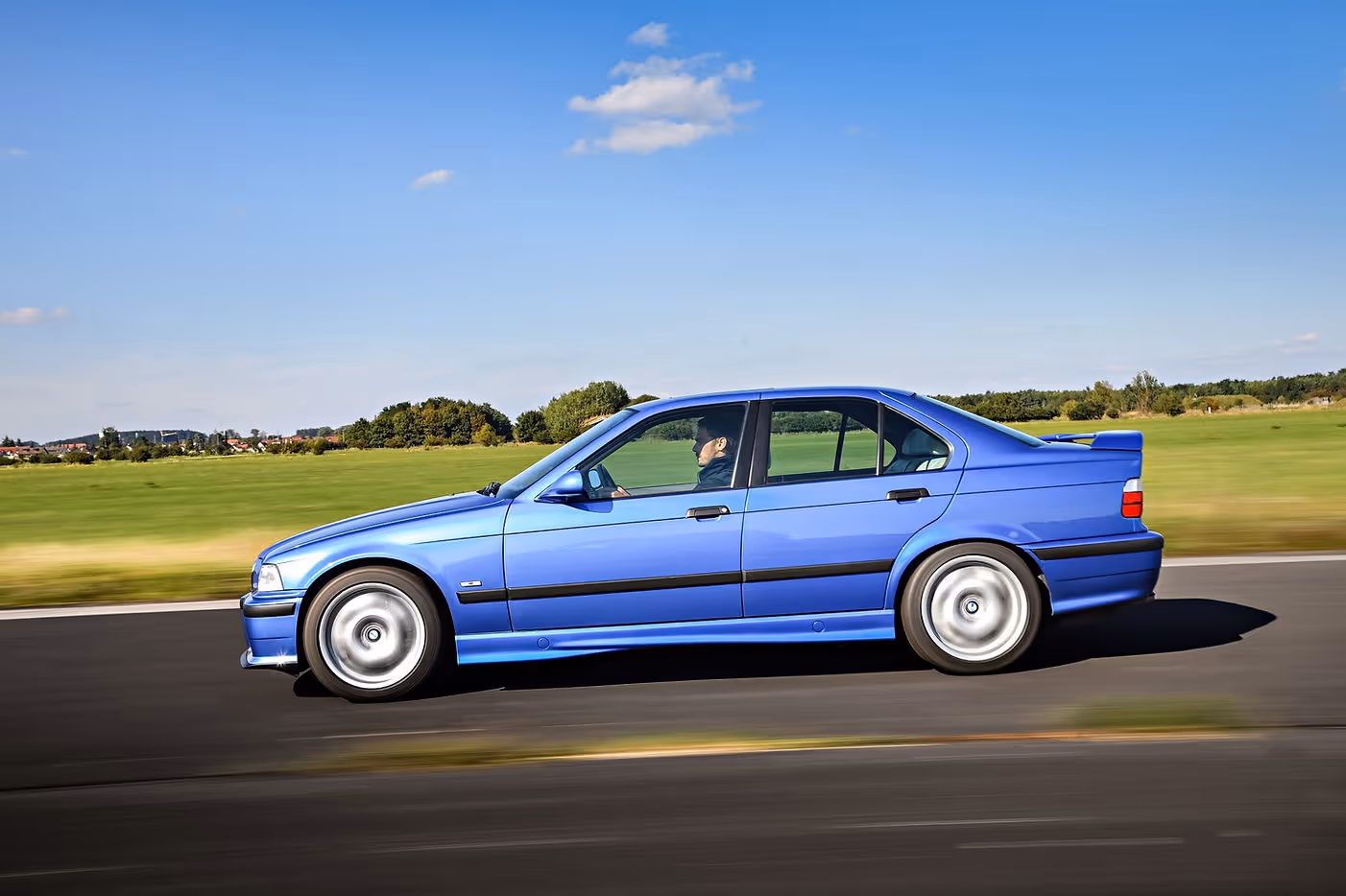 Estoril Blue E36 M3 Evo Saloon