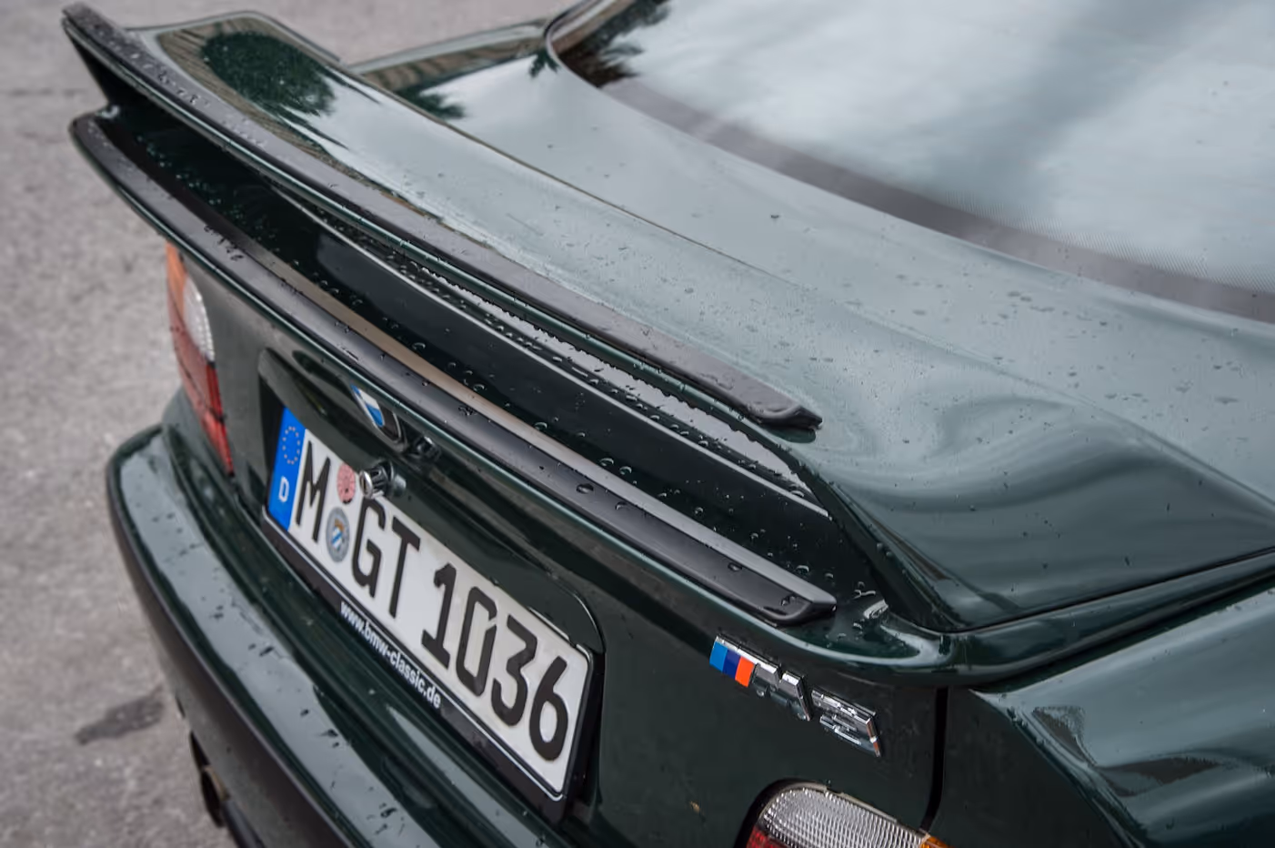E36 M3 GT rear spoiler aero kit