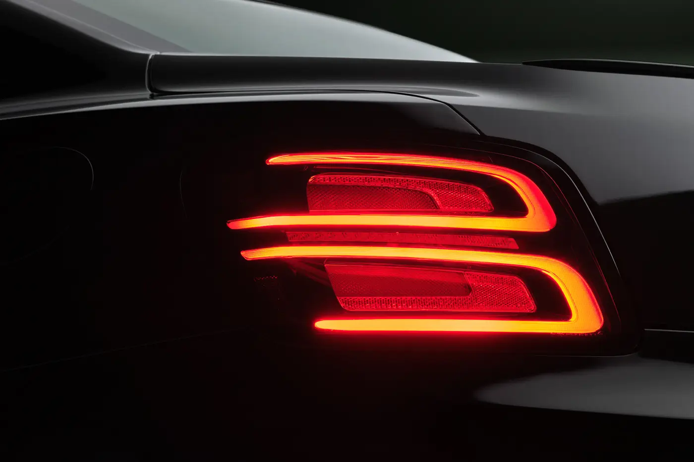 2026 Bentley Flying Spur S rear lamp detail showing updated LED graphic