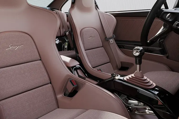 Singer's New Naturally Aspirated 911 Pays Tribute to the Wide-Body Carrera - interior shot