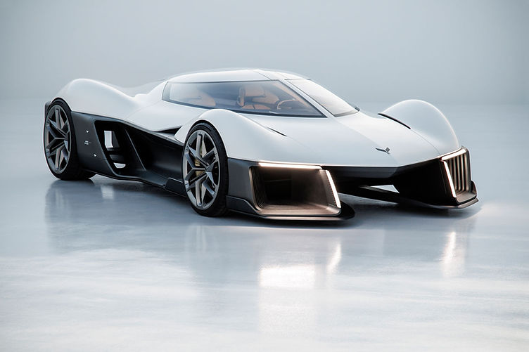 Corvette Electric Concept - front corner