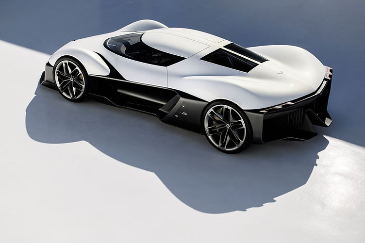 Corvette Electric Concept - rear side