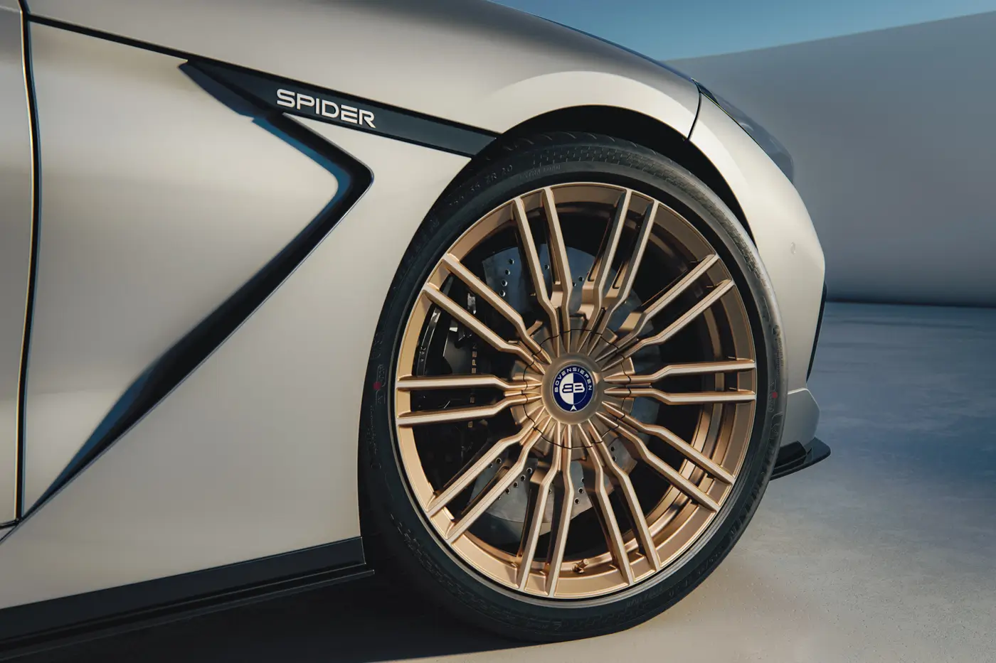 Bovensiepen Spider - alloy wheel close up