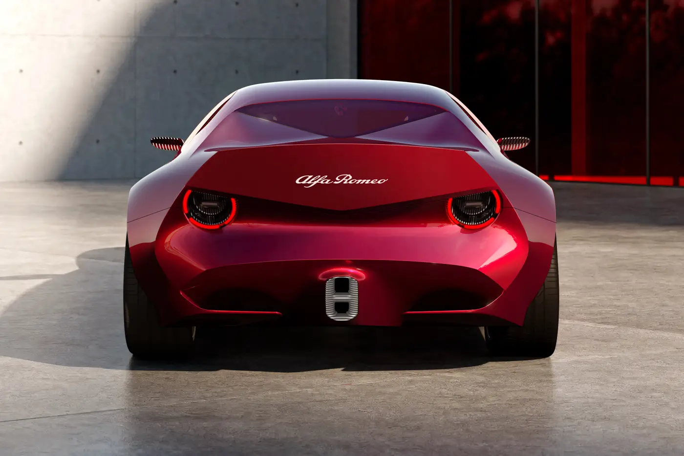Alfa Romeo Cuorerosso rear