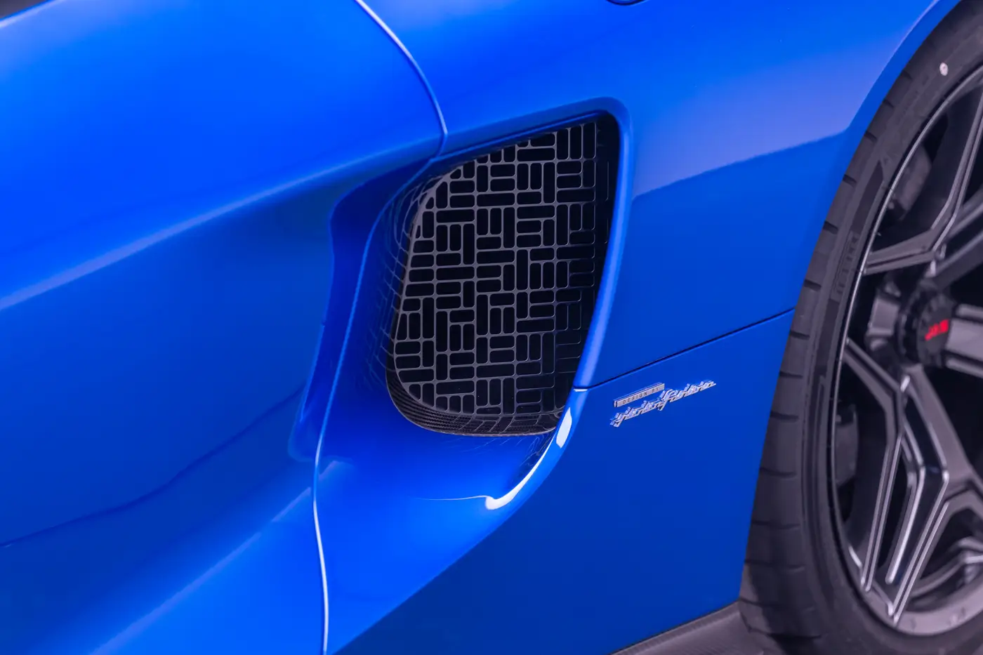 JAS Tensei: side intake detail