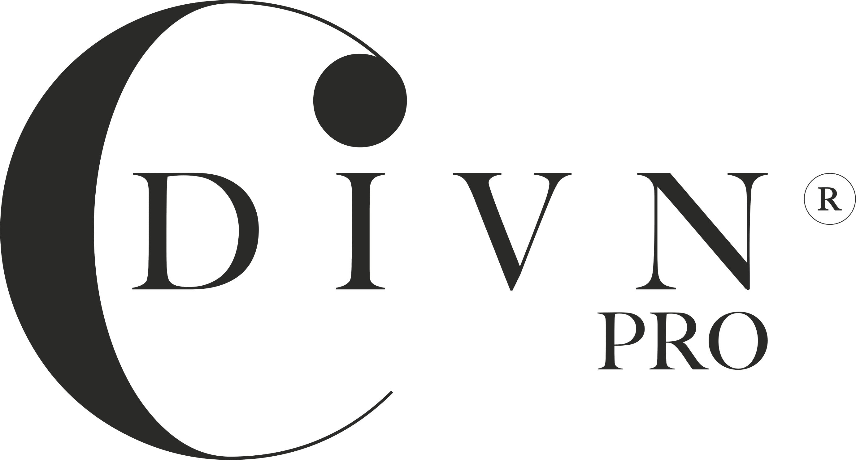 Logo CDIVN PRO avec un grand C stylisé entourant un point au-dessus de la lettre I.