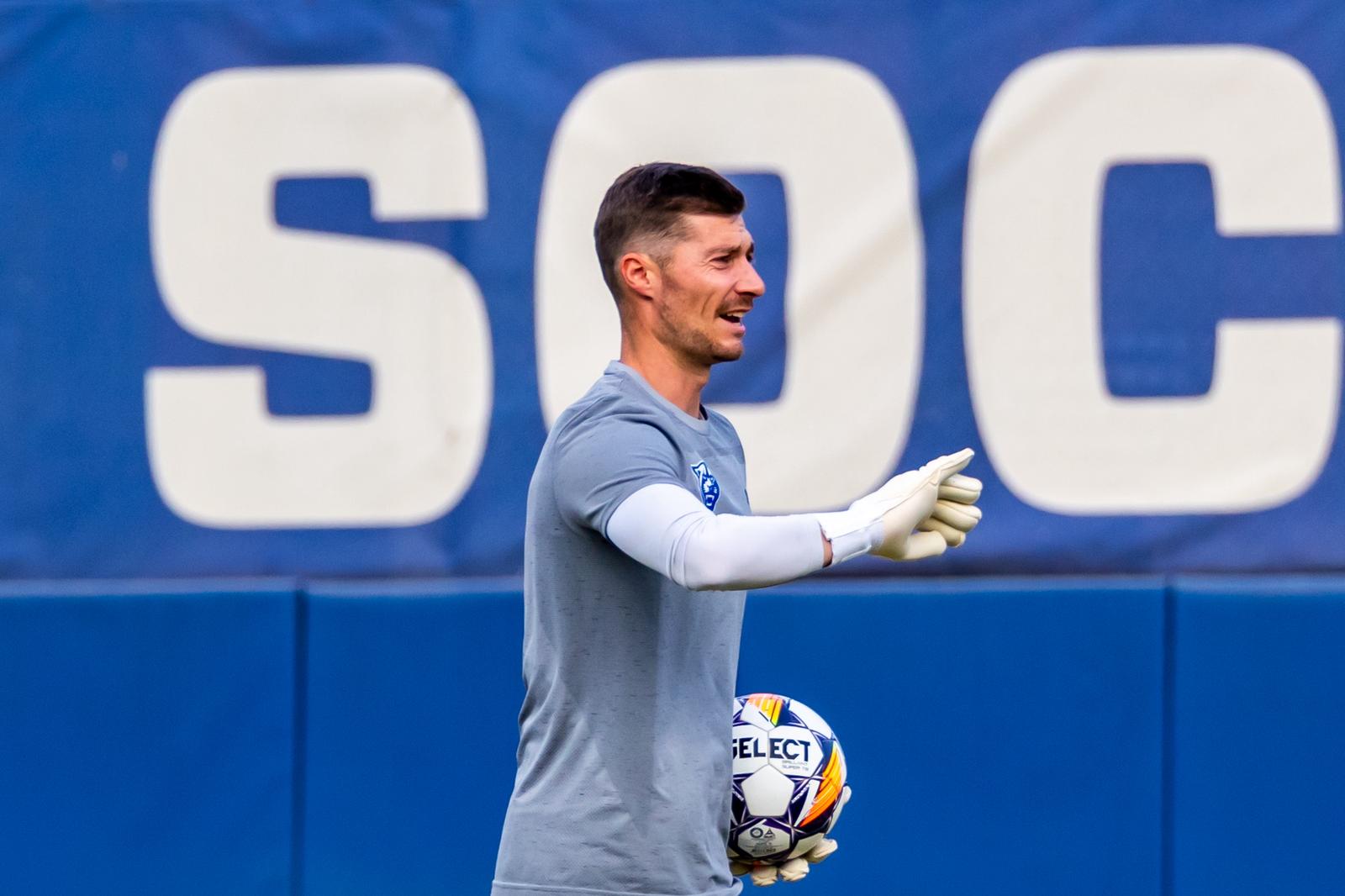 Luke Oesterle, goalkeeper at Georgia State University NCAA D1