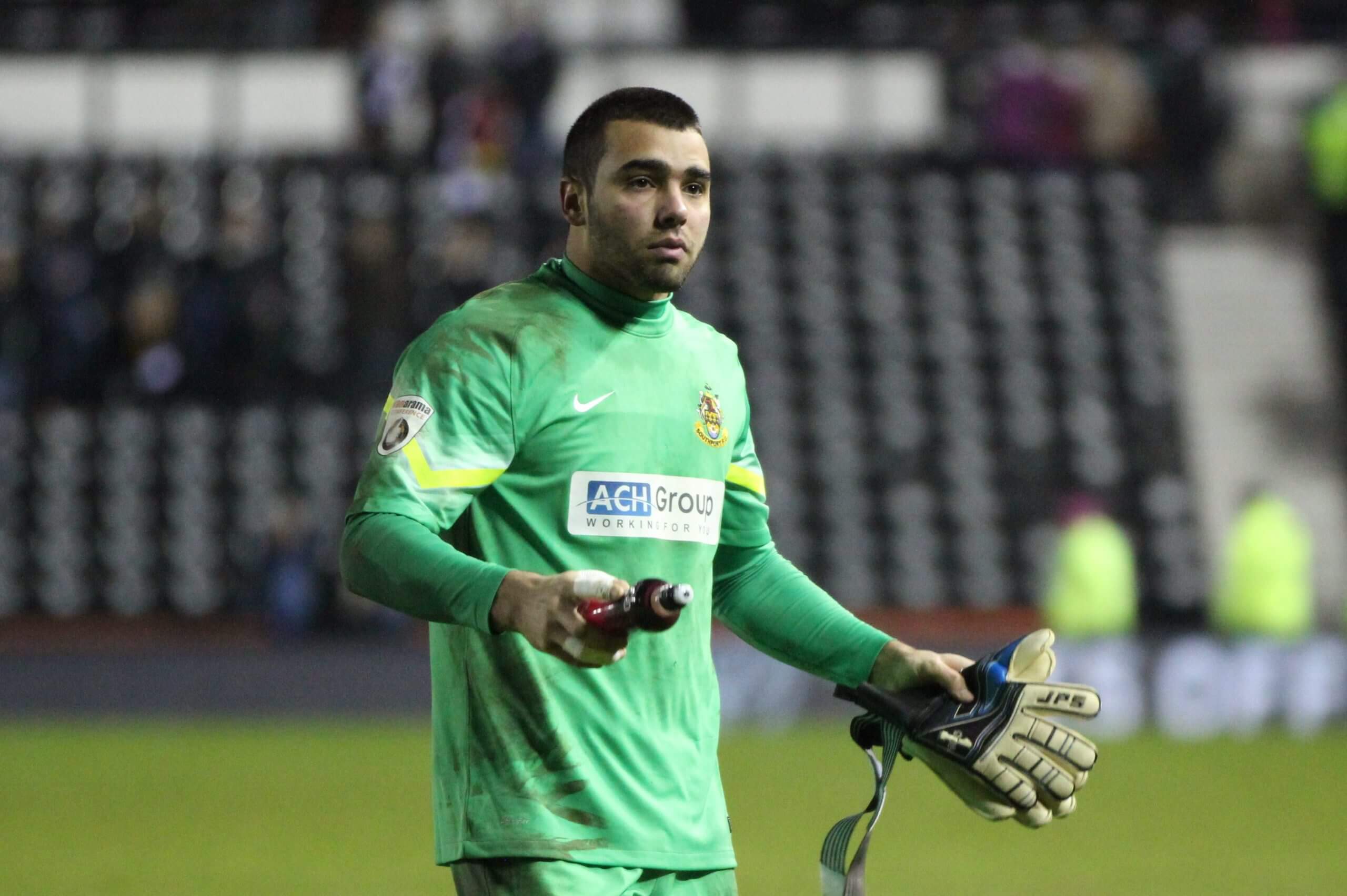 David Raya during his non-league days