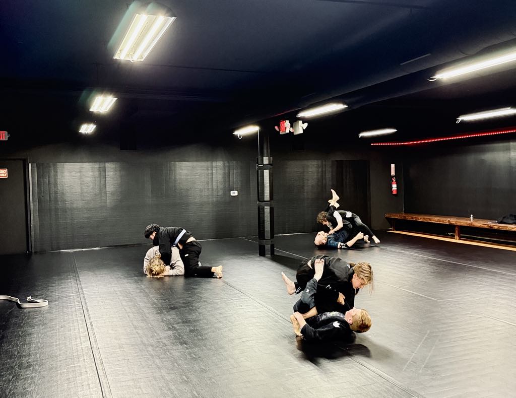 BJJ training at Ann Arbor BJJ