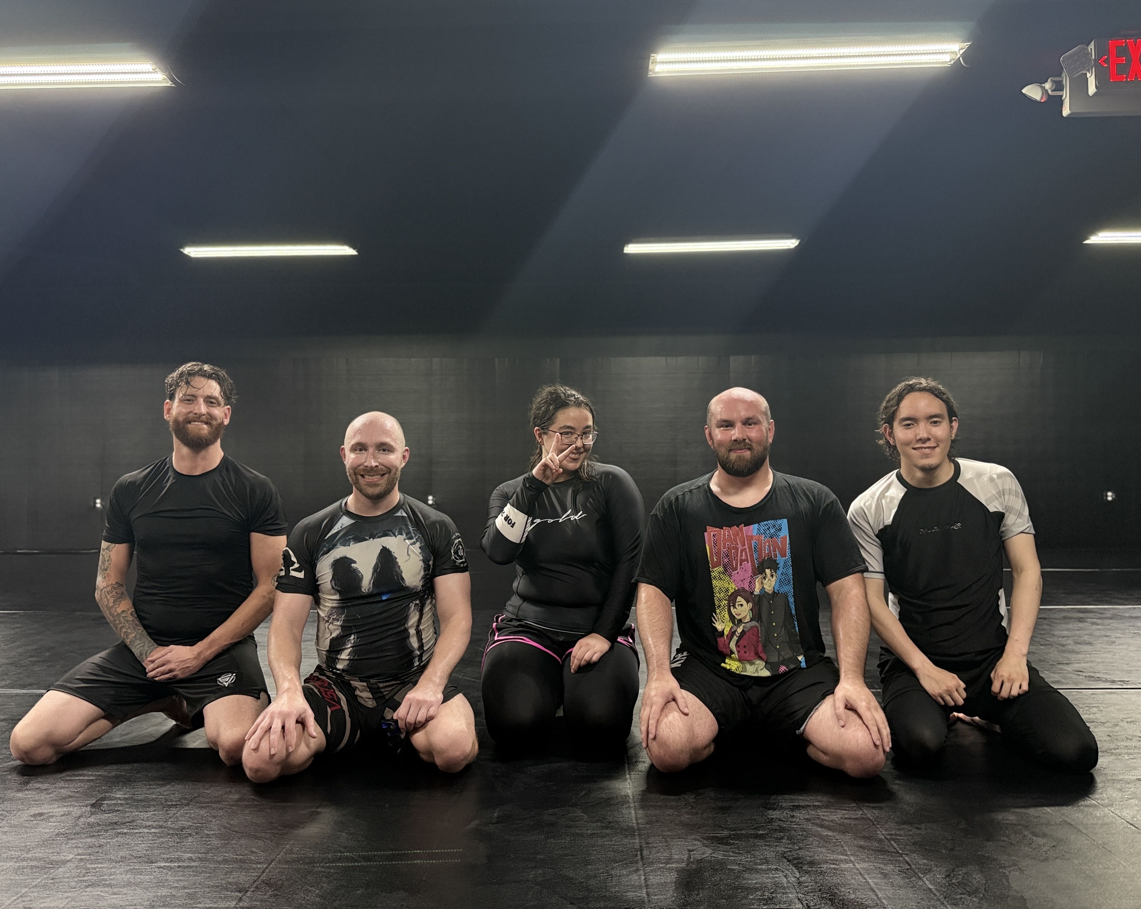 No-gi training at Ann Arbor BJJ