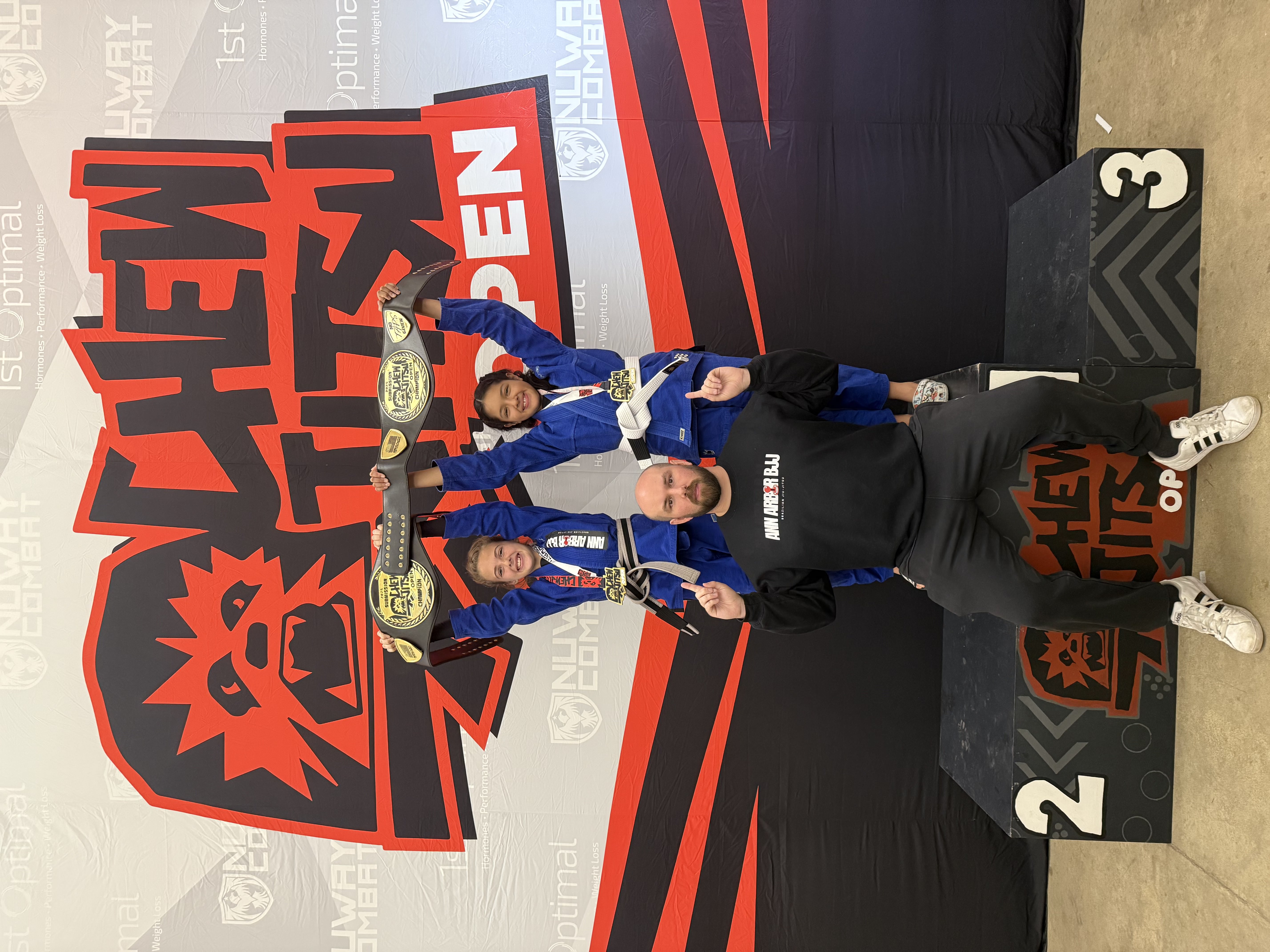 Kids ages 7-9 BJJ class at Ann Arbor BJJ