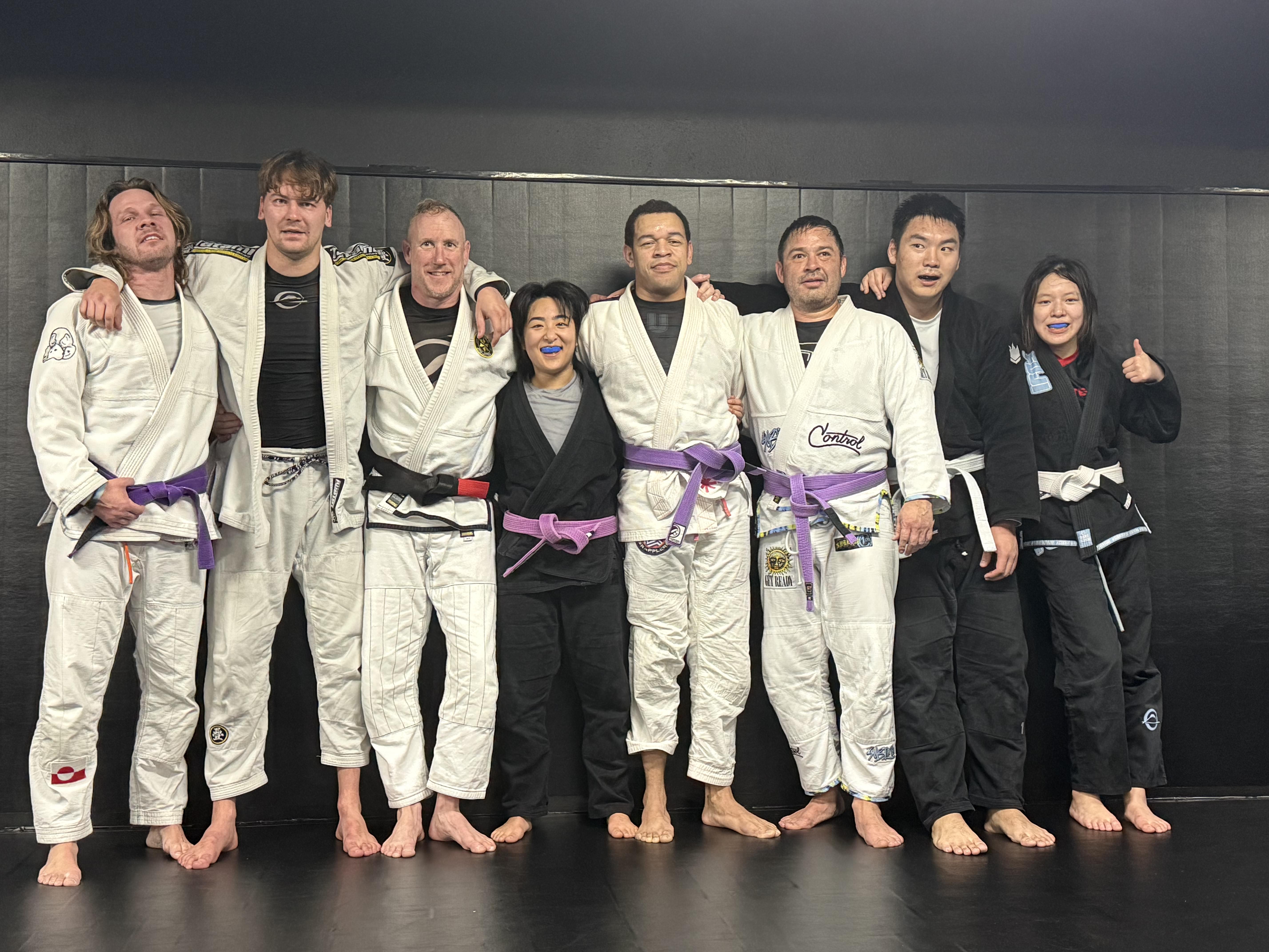 Adult BJJ class at Ann Arbor BJJ