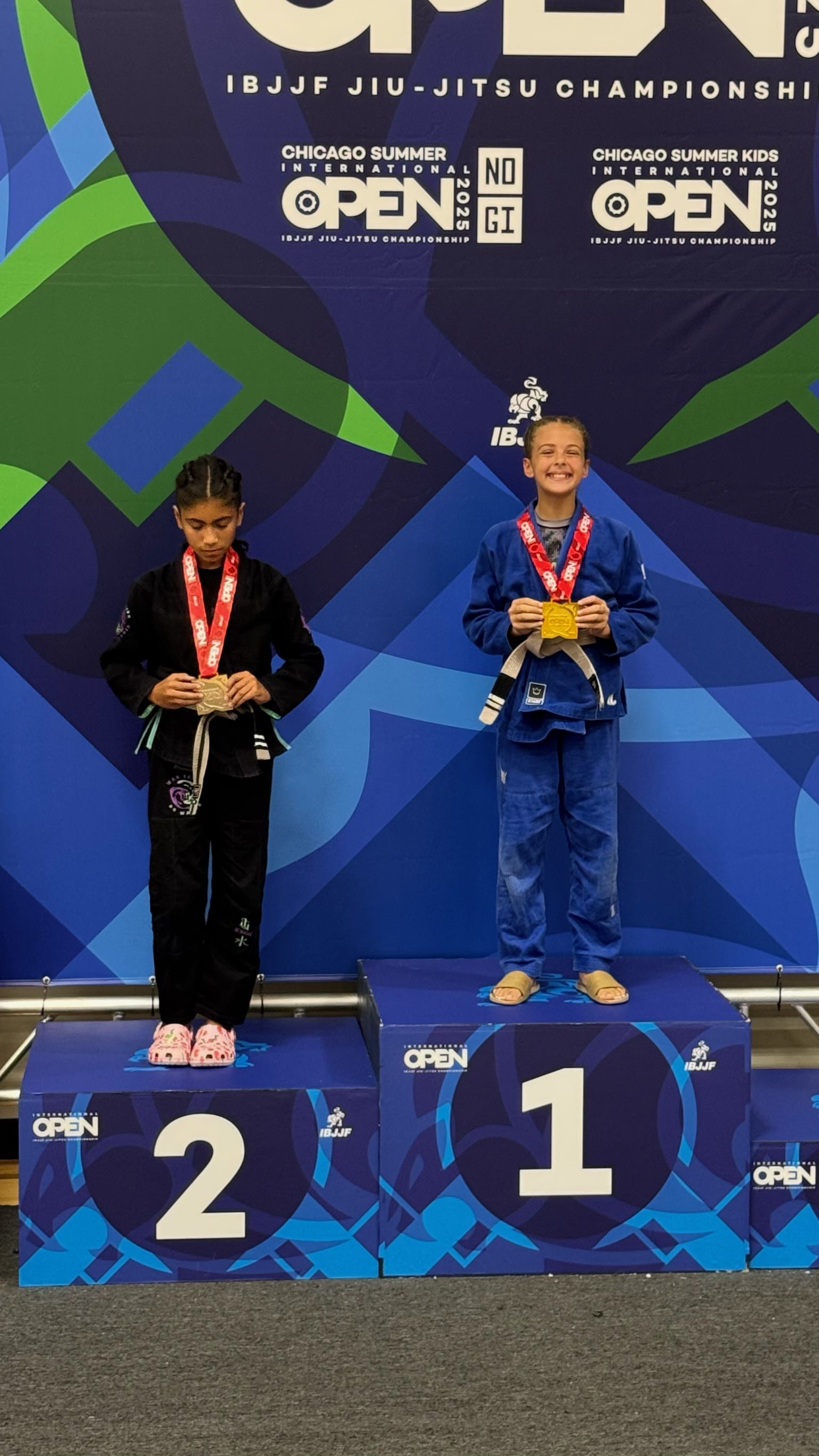 Youth BJJ training at Ann Arbor BJJ