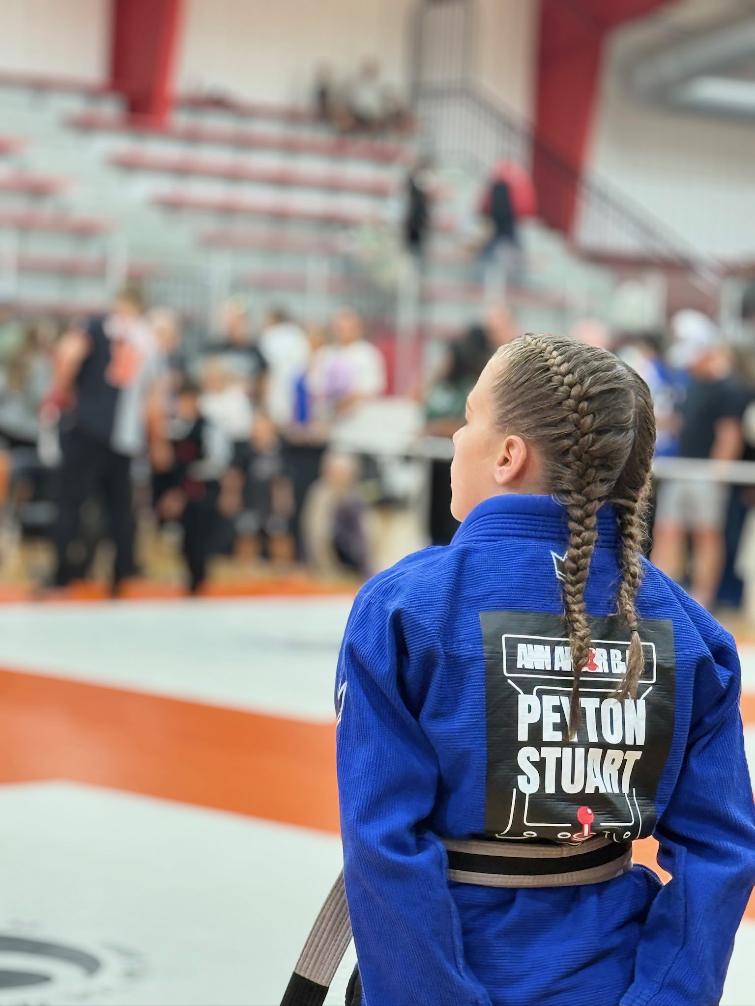 Kids BJJ training at Ann Arbor BJJ