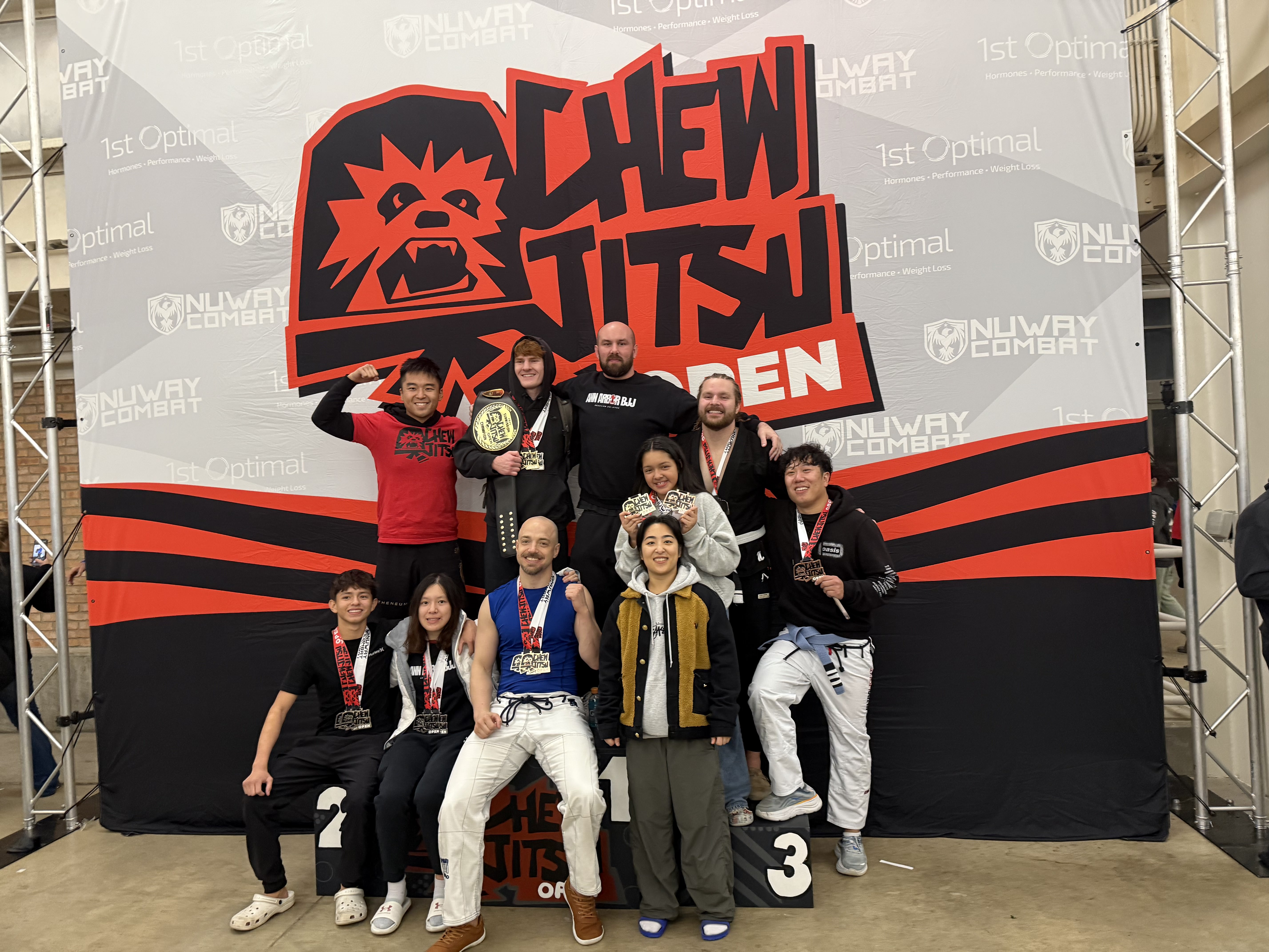 BJJ training at Ann Arbor BJJ