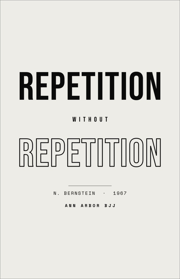 Repetition Without Repetition design — light colorway