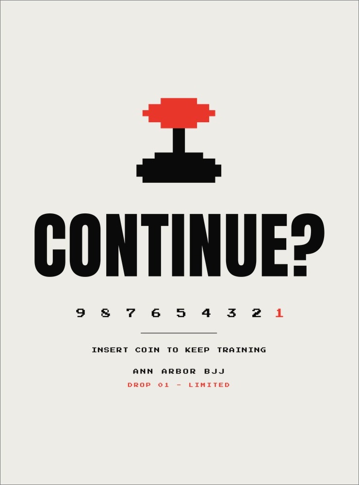 Continue? design — light colorway