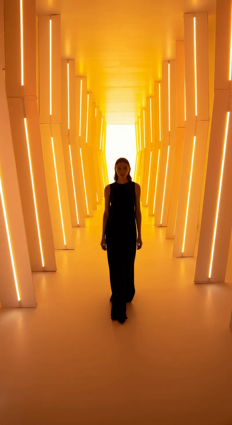 woman with light background