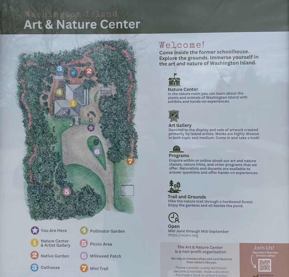 photo of map of grounds 