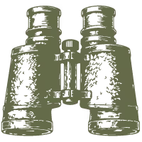 illustration of binoculars
