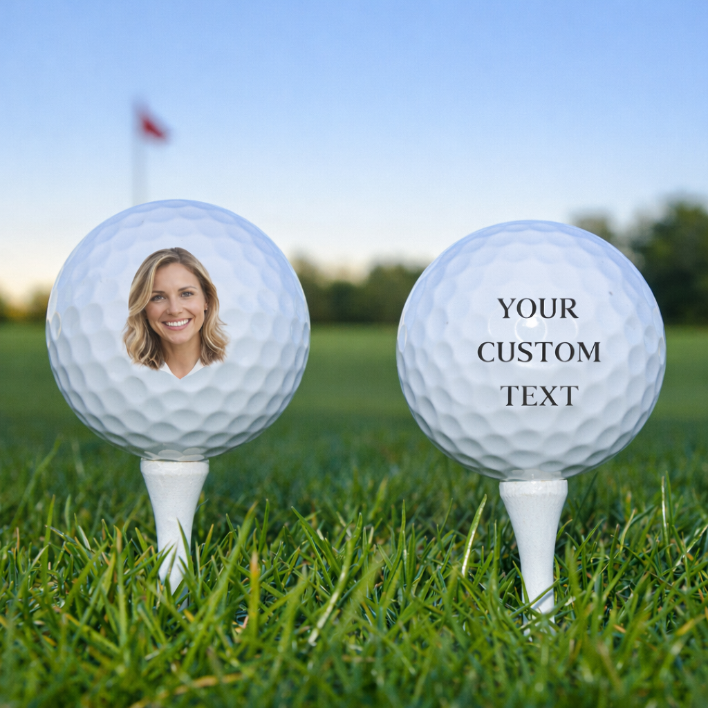 Custom golf balls
