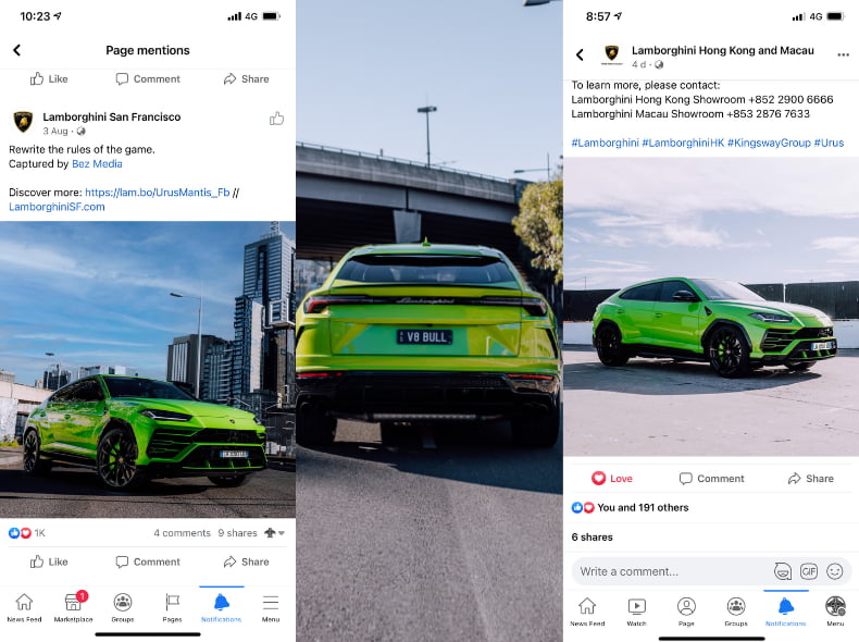 bez agency product photography melbourne lambo