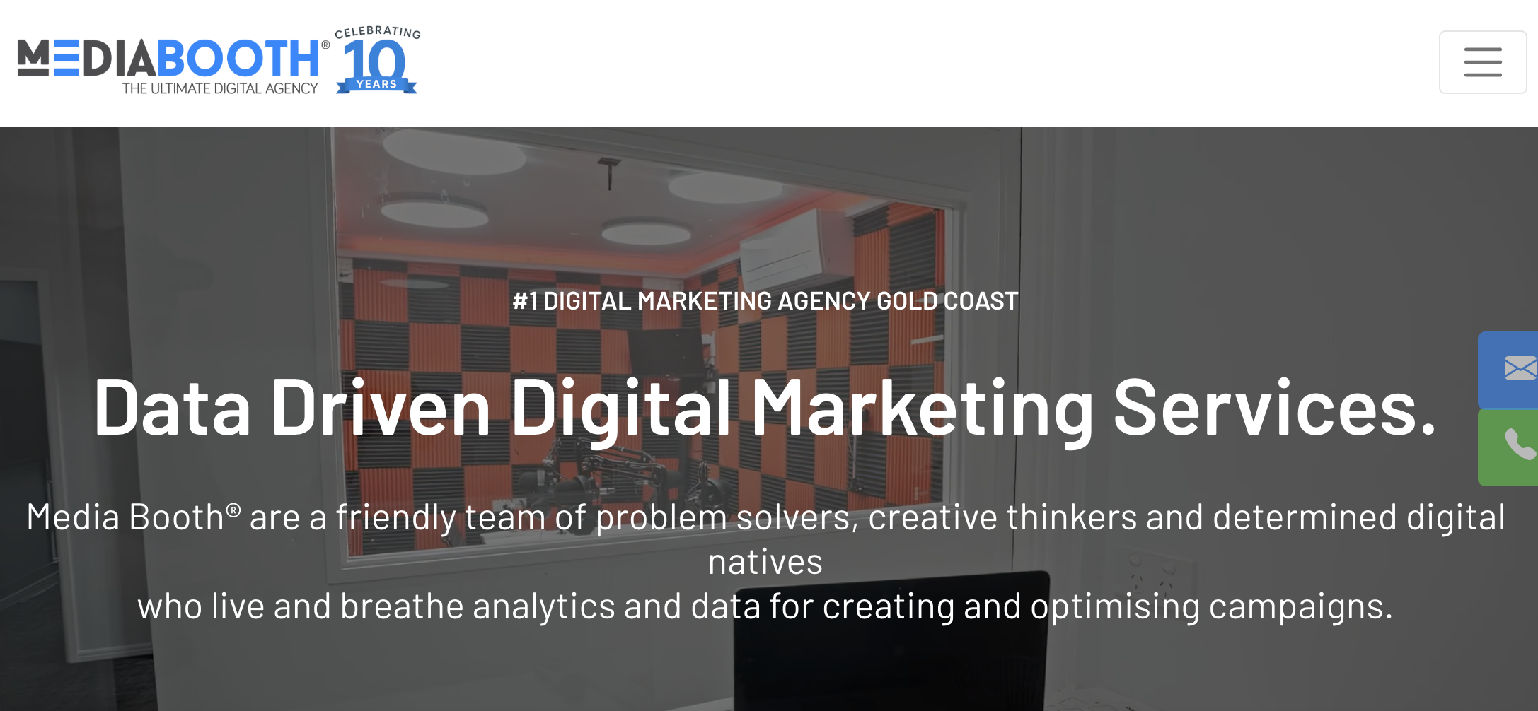 media booth homepage